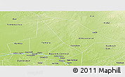 Physical Panoramic Map of Bourem