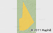 Savanna Style 3D Map of Temera