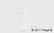 Silver Style 3D Map of Temera, single color outside