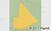 Savanna Style Panoramic Map of Temera