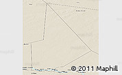 Shaded Relief Panoramic Map of Temera