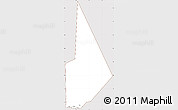 Classic Style Simple Map of Temera, cropped outside