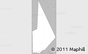 Gray Simple Map of Temera