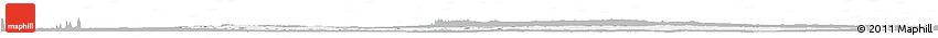 Gray Horizon Map of Gao, single color outside
