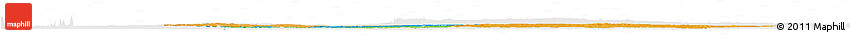 Political Horizon Map of Gao, cropped outside
