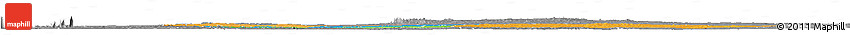 Political Horizon Map of Gao, desaturated