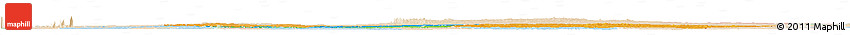 Political Horizon Map of Gao, lighten