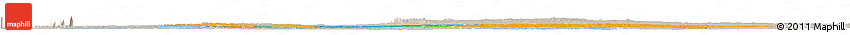 Political Horizon Map of Gao, lighten, semi-desaturated