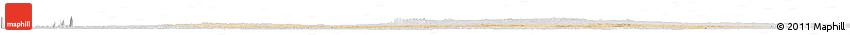 Satellite Horizon Map of Gao, lighten, desaturated