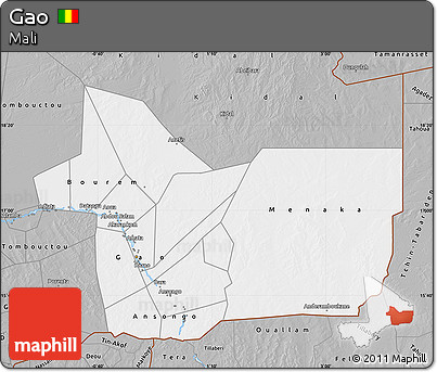 Gray Map of Gao