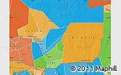 Political Map of Gao, political shades outside