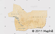 Satellite Map of Gao, cropped outside