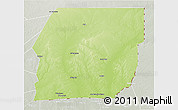 Physical 3D Map of n.a., lighten, semi-desaturated