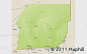 Physical 3D Map of n.a., shaded relief outside