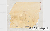 Satellite 3D Map of n.a., lighten, semi-desaturated
