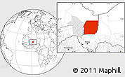 Blank Location Map of n.a., highlighted parent region, highlighted grandparent region