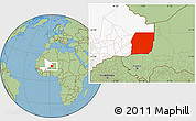 Savanna Style Location Map of n.a., highlighted country, highlighted parent region