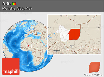 Shaded Relief Location Map of N.a., highlighted parent region, highlighted grandparent region