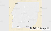 Classic Style Map of n.a., single color outside