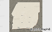 Shaded Relief Map of n.a., darken