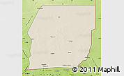 Shaded Relief Map of n.a., physical outside