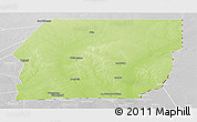 Physical Panoramic Map of n.a., lighten, desaturated