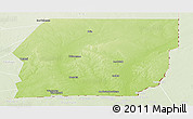 Physical Panoramic Map of n.a., lighten