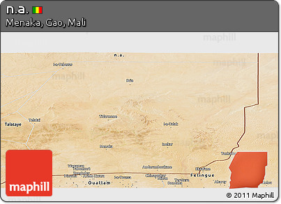 Satellite Panoramic Map of N.a.