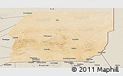Satellite Panoramic Map of n.a., shaded relief outside