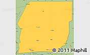 Savanna Style Simple Map of n.a.