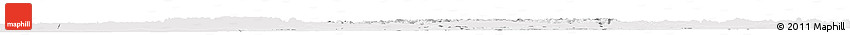 Silver Style Horizon Map of Bafoulabe, single color outside