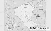 Silver Style 3D Map of Koundian