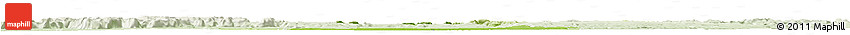 Physical Horizon Map of Koundian, lighten