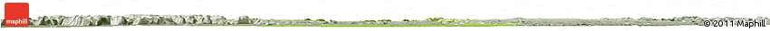 Physical Horizon Map of Koundian, semi-desaturated