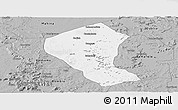 Gray Panoramic Map of Koundian