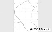 Blank Simple Map of Koundian, no labels