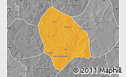 Political Map of Bema, desaturated