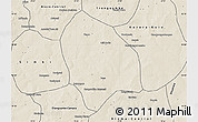 Shaded Relief Map of Bema