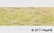 Satellite Panoramic Map of Bema