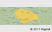 Savanna Style Panoramic Map of Bema