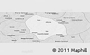 Silver Style Panoramic Map of Bema