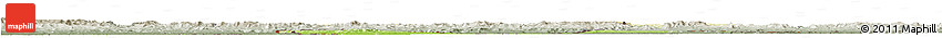 Physical Horizon Map of Kenieba, semi-desaturated