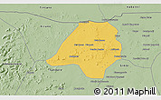 Savanna Style 3D Map of Gavinane