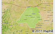 Physical Map of Gavinane, satellite outside