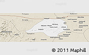 Classic Style Panoramic Map of Gavinane