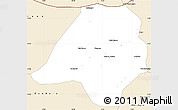 Classic Style Simple Map of Gavinane