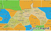 Satellite Map of Nioro, political outside