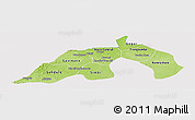 Physical Panoramic Map of Nioro, cropped outside