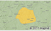 Savanna Style 3D Map of Simbi