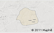Shaded Relief 3D Map of Simbi, lighten, semi-desaturated